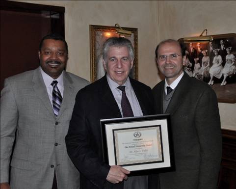 Dr. Alan I. Fields Receives the 'Life Time Achievement Award'